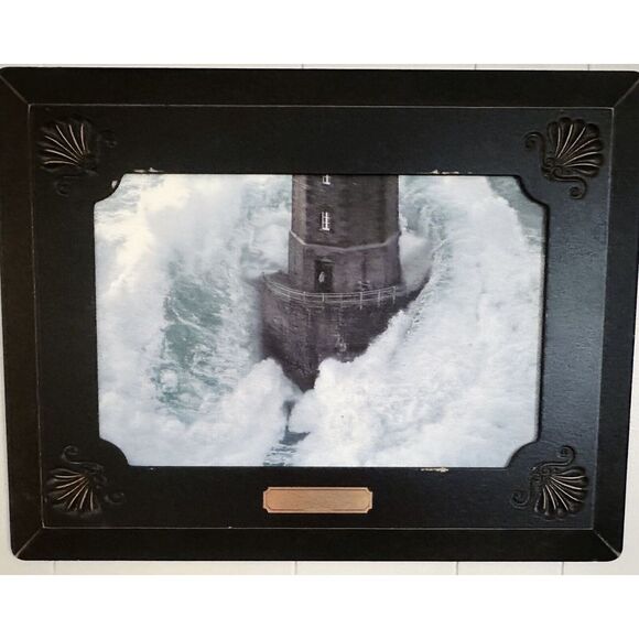 Other - Jean Guichard Phares Dans La Tempete La Jument Vintage U.K. Import 22 x 17